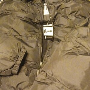 NWT! Men's Sz M Black Puffer Jacket